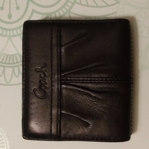 Coach small Black Wallet